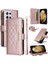 Samsung Galaxy S21 Ultra Kayış Darbeye Cüzdan Kart Yuvaları Için Flip Case (Yurt Dışından) 1