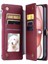 Crossbody Durumda IPhone 13 Pro Fermuar Faturaları Yuvası Durumda Cüzdan Rfıd 9 (Yurt Dışından) 4
