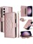 Samsung Galaxy S23 Kart Yuvaları Için Flip Case Kayış Darbeye Cüzdan (Yurt Dışından) 1