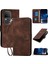 Vıvo S18 5g Için Ayrılabilir El Kayışı Kabartmalı Kelebek ile Flip Case (Yurt Dışından) 1