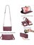 IPhone 14 Için Crossbody Durumda Artı Durumda Cüzdan 9 Kart Yuvaları Fermuar Faturaları (Yurt Dışından) 3
