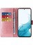 Samsung Galaxy S21 Flip Deri Çiçek Kart Yuvaları Için Flip Case (Yurt Dışından) 5