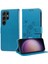 Samsung Galaxy S24 Için Flip Case Ultra Flip Deri Cardyuvaları Çiçek (Yurt Dışından) 5