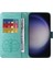 Samsung Galaxy S24 Artı Çiçek Kart Yuvaları Flip Deri Için Flip Case (Yurt Dışından) 4