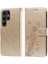 Samsung Galaxy S24 Için Flip Case Ultra Flip Deri Cardyuvaları Çiçek (Yurt Dışından) 1