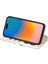 IPhone 15 Için Fermuar Cep Durumda Artı Glitter Cüzdan Kılıf Manyetik Pu (Yurt Dışından) 3