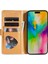 IPhone 16 Için Fermuar Cep Durumda Pro Max Pu Deri Glitter Cüzdan Kılıf (Yurt Dışından) 3