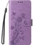 IPhone 15 Flip Deri Kart Yuvaları Çiçek Için Flip Case (Yurt Dışından) 2