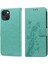 IPhone 13 Için Flip Case Çiçek Çevirme Deri Kart Yuvaları (Yurt Dışından) 4