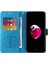 IPhone 7 Için Flip Case Artı/8 Artı Kart Yuvaları Çiçek Deri Flip (Yurt Dışından) 5