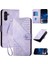 Samsung Galaxy A13 5g Için Flip Case ve Kredi Kartı Yuvası ile Kabartmalı (Yurt Dışından) 1