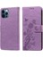 IPhone 12 Için Flip Case Pro Max Flip Çiçek Cardyuvaları Deri (Yurt Dışından) 4