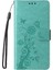 IPhone 14 Için Flip Case Pro Max Cardyuvaları Çiçek Flip Deri (Yurt Dışından) 3