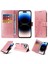 IPhone 14 Için Flip Case Pro Max Cardyuvaları Çiçek Flip Deri (Yurt Dışından) 1