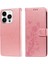 IPhone 14 Için Flip Case Pro Max Cardyuvaları Çiçek Flip Deri (Yurt Dışından) 3