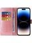IPhone 14 Için Flip Case Pro Max Cardyuvaları Çiçek Flip Deri (Yurt Dışından) 5