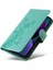IPhone 14 Deri Çiçek Flip Kart Yuvaları Için Flip Case (Yurt Dışından) 4