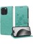IPhone 16 Pro Flip Deri Kart Yuvaları Çiçek Için Flip Case (Yurt Dışından) 3
