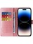 IPhone 14 Pro Çiçek Kart Yuvaları Flip Deri Için Flip Case (Yurt Dışından) 4