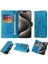 IPhone 15 Için Flip Case Pro Max Flip Çiçek Cardyuvaları Deri (Yurt Dışından) 1