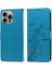IPhone 15 Için Flip Case Pro Max Flip Çiçek Cardyuvaları Deri (Yurt Dışından) 4