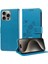 IPhone 15 Için Flip Case Pro Max Flip Çiçek Cardyuvaları Deri (Yurt Dışından) 5
