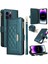 IPhone 14 Için Flip Case Pro Max Darbeye Cüzdan Kayış Kart Yuvaları (Yurt Dışından) 1