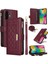 IPhone 16 Için Flip Case Artı Darbeye Cüzdan Kart Yuvaları Kayış (Yurt Dışından) 1