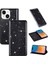 IPhone 15 Için Glitter Flip Case Artı Kart Tutucu Flip Case Cüzdan Pu (Yurt Dışından) 1
