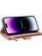 IPhone 14 Için Flip Case Pro Darbeye Cüzdan Kayış Kart Yuvaları (Yurt Dışından) 4