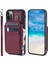 Cüzdan Kılıf IPhone 12 Pro Rfıd Engelleme Pu Deri Flip Folio Kılıf 3 (Yurt Dışından) 5