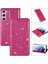 Samsung Galaxy S23 Artı Kart Tutucu Flip Case Cüzdan Için Glitter Flip Case (Yurt Dışından) 1