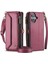 IPhone 16 Için Crossbody Durumda Artı Kart Tutucu Kılıf Cüzdan Cüzdan Kılıf Için (Yurt Dışından) 1