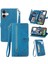 IPhone 16 Için Flip Case Fermuar Tarzı Çoklu Kart Yuvası Çok Renkli (Yurt Dışından) 1