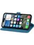 IPhone 16 Için Flip Case Fermuar Tarzı Çoklu Kart Yuvası Çok Renkli (Yurt Dışından) 5