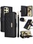 Samsung Galaxy S24 Ultra Cüzdan Kayış Darbeye Kart Yuvaları Için Flip Case (Yurt Dışından) 4