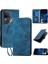 Vıvo S18 5g Için Ayrılabilir El Kayışı Kabartmalı Kelebek ile Flip Case (Yurt Dışından) 1