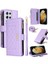 Samsung Galaxy S21 Ultra Kayış Darbeye Cüzdan Kart Yuvaları Için Flip Case (Yurt Dışından) 1