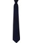 8 cm Genişliğinde Kare Desenli Lacivert Kravat 3