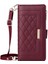 Samsung Galaxy S24 Ultra Cüzdan Kayış Darbeye Kart Yuvaları Için Flip Case (Yurt Dışından) 2