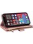 IPhone 12 Için Flip Case Pro Max Cüzdan Kart Yuvaları Kayış Darbeye (Yurt Dışından) 4