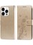 IPhone 14 Için Flip Case Pro Max Cardyuvaları Çiçek Flip Deri (Yurt Dışından) 1