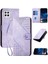 Ayrılabilir El Kayışı Kabartmalı Samsung Galaxy A22 4g Için Flip Case (Yurt Dışından) 1