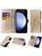 Samsung Galaxy S24 Fe Flip Cardyuvaları Çiçek Deri Için Flip Case (Yurt Dışından) 4