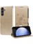 Samsung Galaxy S24 Fe Flip Cardyuvaları Çiçek Deri Için Flip Case (Yurt Dışından) 5