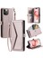 Cüzdan Crossbody Kılıf IPhone 12 Pro Max Kart Tutucu Fermuar Faturaları Yuvası (Yurt Dışından) 1