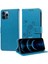 IPhone 12 Için Flip Case Pro Max Flip Çiçek Cardyuvaları Deri (Yurt Dışından) 2