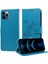 IPhone 13 Pro Max Cardyuvaları Çiçek Flip Deri Için Flip Case (Yurt Dışından) 5