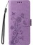 Samsung Galaxy S24 Için Flip Case Ultra Flip Deri Cardyuvaları Çiçek (Yurt Dışından) 2