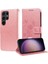 Samsung Galaxy S24 Için Flip Case Ultra Flip Deri Cardyuvaları Çiçek (Yurt Dışından) 5